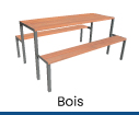 tables de pique-nique bois