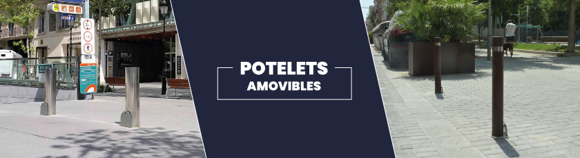 potelets amovibles