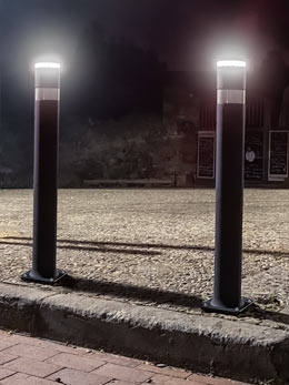 Bornes lumineuses A-flex avec platine à visser