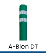 flexible bollard bollards a-blen dt