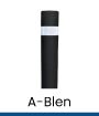 flexible bollard bollards a-blen