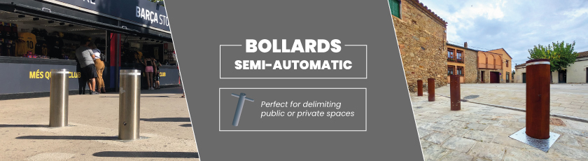 semi-automatic bollards 