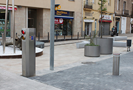 access control post for automatic bollards 2