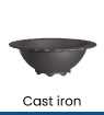 planters cast iron