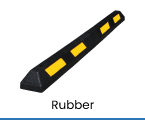 rubber finish wheel stopper